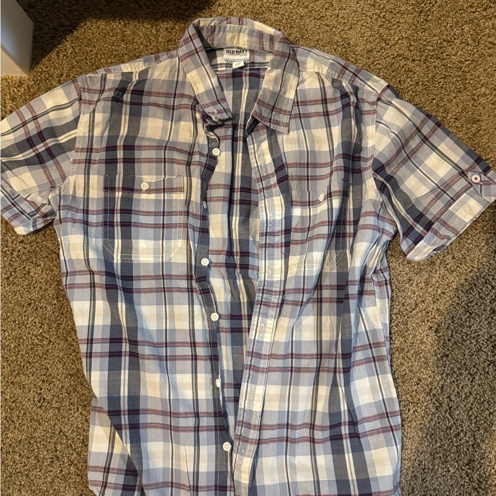 Old Navy short sleeve button down